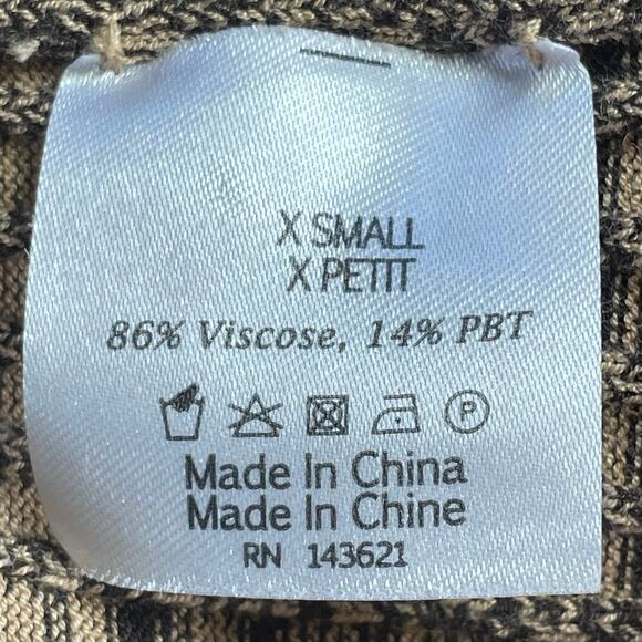 Live The Process Marl Ribbed Flare Knit Legging In Acai & Sand Dune XS - Picture 6 of 6